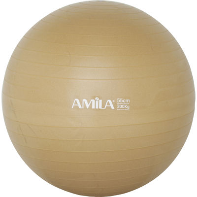 Product Μπάλα Γυμναστικής Amila Gymball 55cm Χρυσή base image