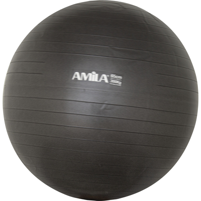 Product Μπάλα Γυμναστικής Amila GYMBALL 65cm Μαύρη base image