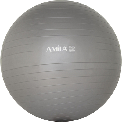 Product Μπάλα Γυμναστικής Amila Gymball 75cm Γκρι base image