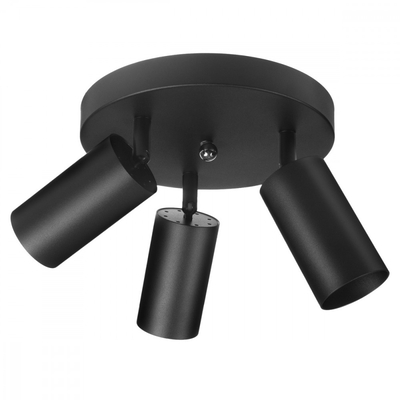 Product Τριπλό Σποτ Οροφής Maclean GU10 aluminum adjustabl MCE362 B base image