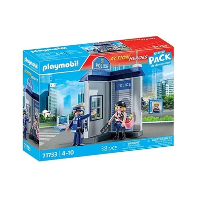 Product Playmobil Starter Pack Police Room base image