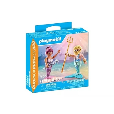 Product Playmobil DuoPack 71799 Mermaid and Triton base image