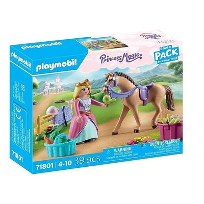 Product Playmobil Princess Magic 71801 Princess with Horse Figure Set base image
