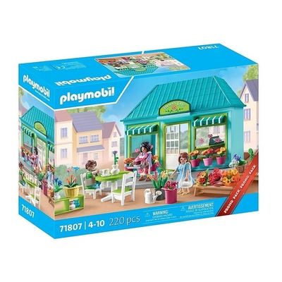 Product Playmobil My Life 71807 Flower Shop Figurine Set base image