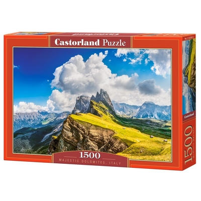 Product Παζλ Castor 1500 pieces Majestic Dolomites Italy base image