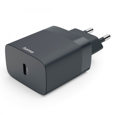 Product Φορτιστής Πρίζας Hama fast USB-C PD 30w anthracite base image