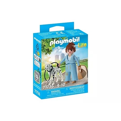 Product Playmobil My Life 71736 Manager with Dalmatian base image