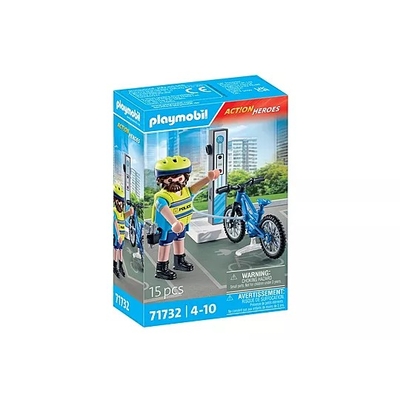 Product Playmobil Action Heroes 71732 Police Bike Patrol base image