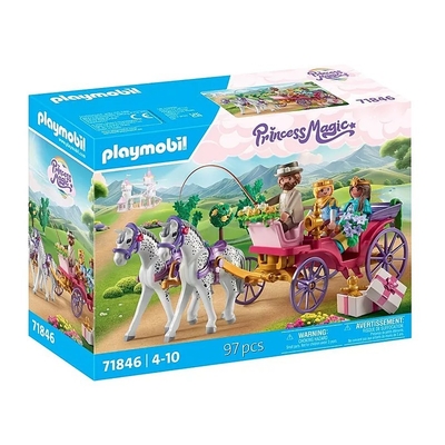 Product Playmobil Princess Magic Βόλτα Με την Πριγκιπική Άμαξα για 4-10 ετών base image