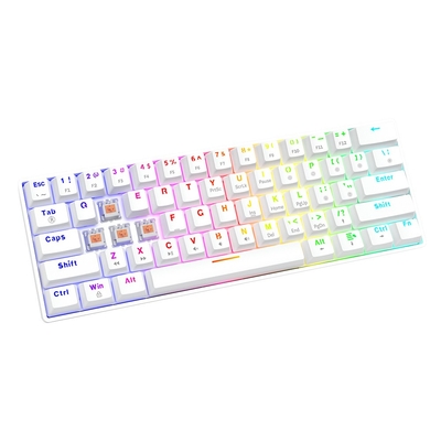 Product Gaming Πληκτρολόγιο Savio Whiteout Peach base image