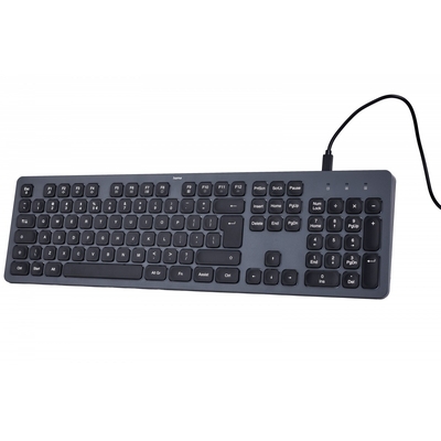 Product Ενσύρματο Πληκτρολόγιο Hama wired CK-400 Black-grey base image