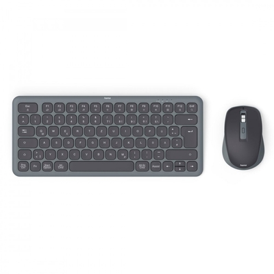 Product Ασύρματο Πληκτρολόγιο Hama multi device and mouse set Black gre base image