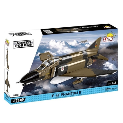 Product Τουβλάκια Cobi Blocks Armed Forces F-4F Phantom II 676 blocks base image