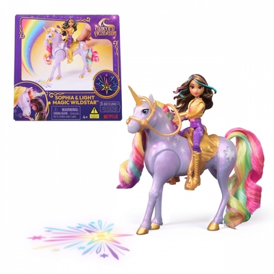 Product Μινιατούρα Spin Master Unicorn Academy Doll Sophia and Wildstar lighting effects base image
