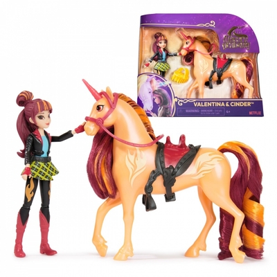 Product Μινιατούρα Spin Master Doll Unicorn Academy Valentina and unicorn Cinde base image