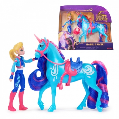 Product Μινιατούρα Spin Master set Unicorn Academy Doll Isabel and unicorn River base image
