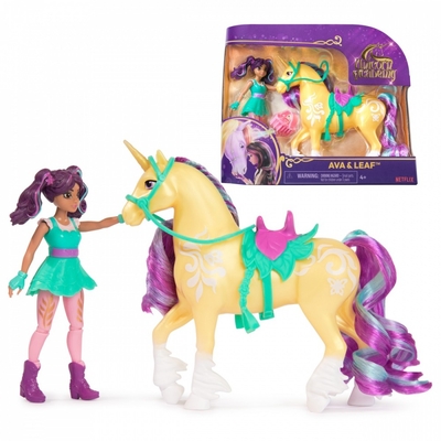 Product Μινιατούρα Spin Master Unicorn Doll Academy Ava and Leaf base image