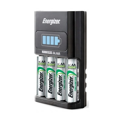 Product Φορτιστής Μπαταριών Energizer NI-MH 1 HOUR + BATTERIES base image