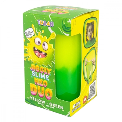 Product Πλαστελίνες Tuban Slime Jiggly Neo Duo yellow-green 430g base image