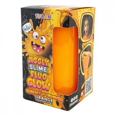 Product Πλαστελίνες Tuban Slime Jiggly Fluo Glow orange 430g base image