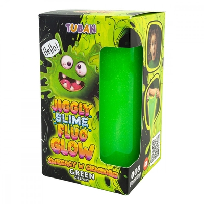 Product Πλαστελίνες Tuban Slime Jiggly Fluo Glow Green 430g base image
