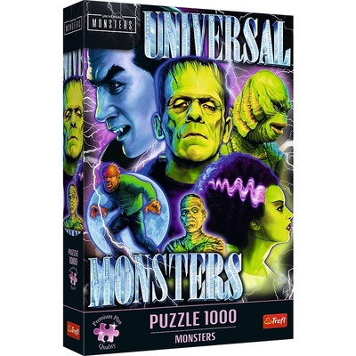 Product Παζλ Trefl 1000 pieces Monsters base image