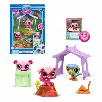 Product Μινιατούρα TM Toys set Littlest Pet Shop Trios Tuba Camping base image