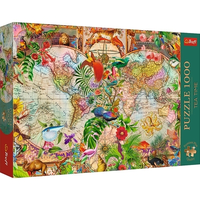 Product Παζλ Trefl 1000 pieces Antique World Map base image