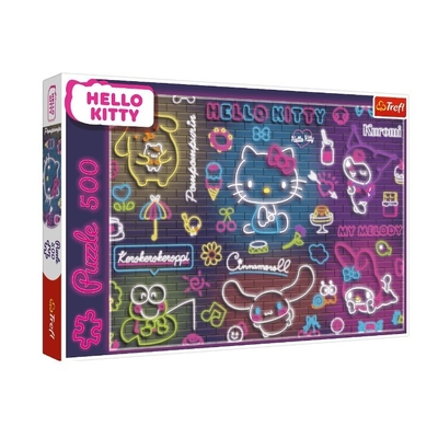 Product Παζλ Trefl 500 elementów Hello Kitty Neon base image