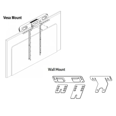 Product Βάση Poly Studio X30/X32/V12 VESA and Wall Mount 875L6AA base image