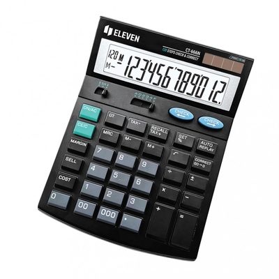 Product Αριθμομηχανή Eleven CT666N Black base image