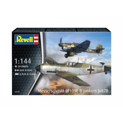 Product Φιγούρα Μοντελισμού Revell ME BF109E & Junkers JU87B 1/144  base image