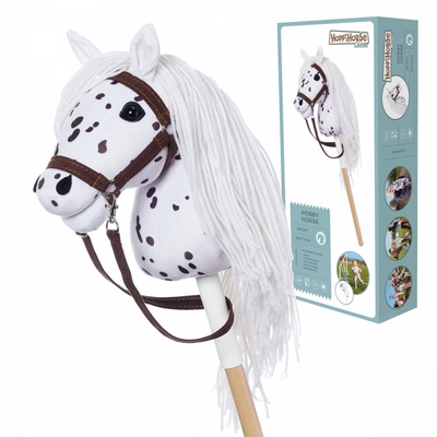 Product Λούτρινο Tootiny Horse on a stick HOPPIHORSE Hobby Horse A4 Leopard base image
