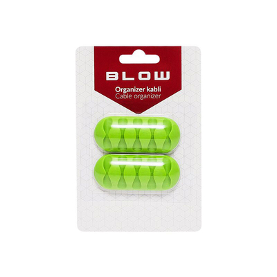 Product Οργανωτής Καλωδίων Blow 5 Κλιπ Πράσινο base image