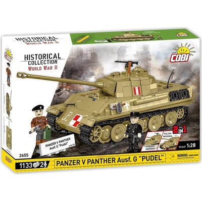 Product Τουβλάκια Cobi Blocks Panzer V Panther G Pudel 1133 blocks base image