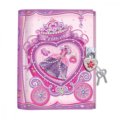 Product Σημειωματάριο Pulio Pecoware Locked Diary - Princess base image