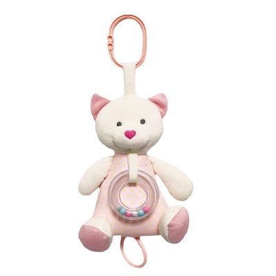 Product Βρεφικό Παιχνίδι Tulilo Music box Pink Teddy Bear 18 cm base image