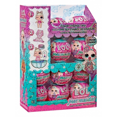 Product Κούκλα MGA L.O.L. Surprise Mermaids 12 pcs base image