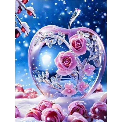 Product Παιδικές Χειροτεχνίες Norimpex Diamond Mosaic - Glass Apple base image