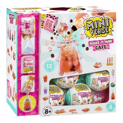 Product Μινιατούρα MGA Miniverse Make It Mini Foods: Cafe Display 24 pcs base image