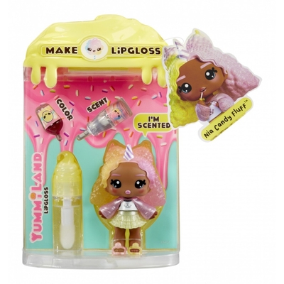 Product Κούκλα MGA Yummiland Lip Gloss S2, Cotton Candy base image