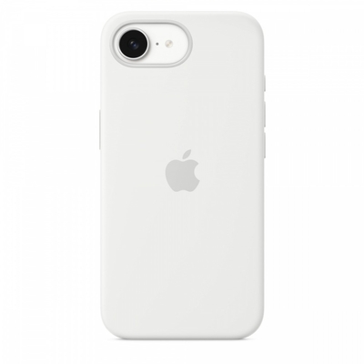 Product Θήκη Tablet Apple Silicone for iPhone 16e - White base image