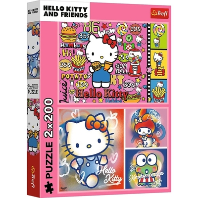 Product Παζλ Trefl 2x200 pieces Hello Kitty and friends base image