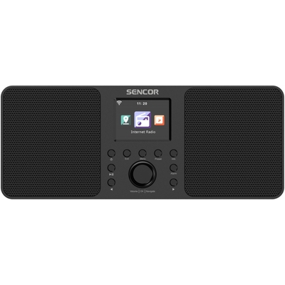 Product Επιτραπέζιο Ραδιόφωνο Sencor SIR 6100WDB 2x10W,WiFi,FM,DAB+,USB base image