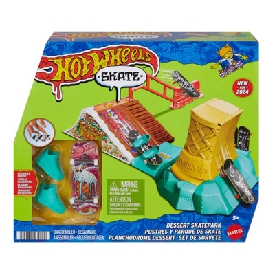 Product Μινιατούρα Hot Wheels Set Skatepark Dessert base image