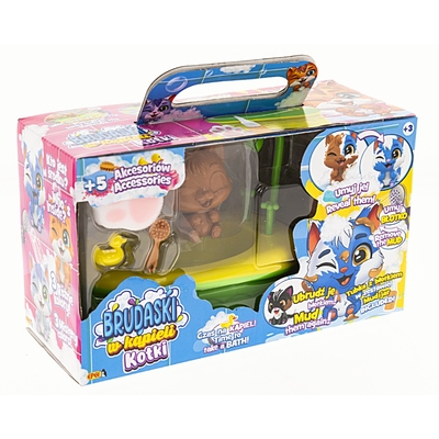 Product Μινιατούρα Epee Dirty in the bath Cats Bathroom Set, Karmelek base image