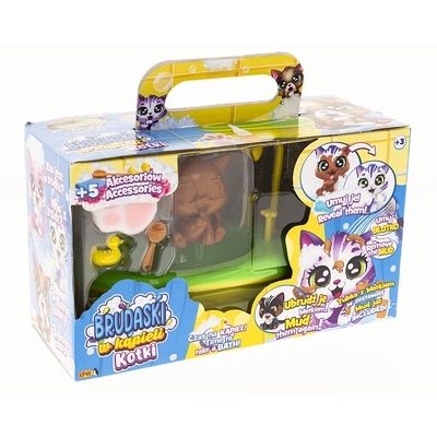 Product Μινιατούρα Epee Dirty in the bath Cats Bathroom Set, Lili base image