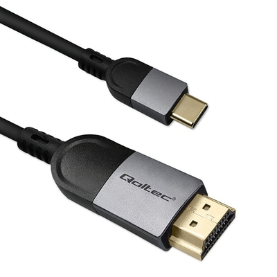 Product Καλώδιο USB Qoltec USB-C to HDMI 4K Cable 60Hz 32AWG 2m base image