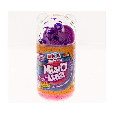 Product Πλαστελίνες Epee Misiolina 2x50g 2 molds pink violet base image