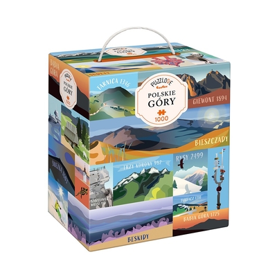 Product Παζλ CzuCzu Puzzlove Polish Mountains 1000 pcs base image